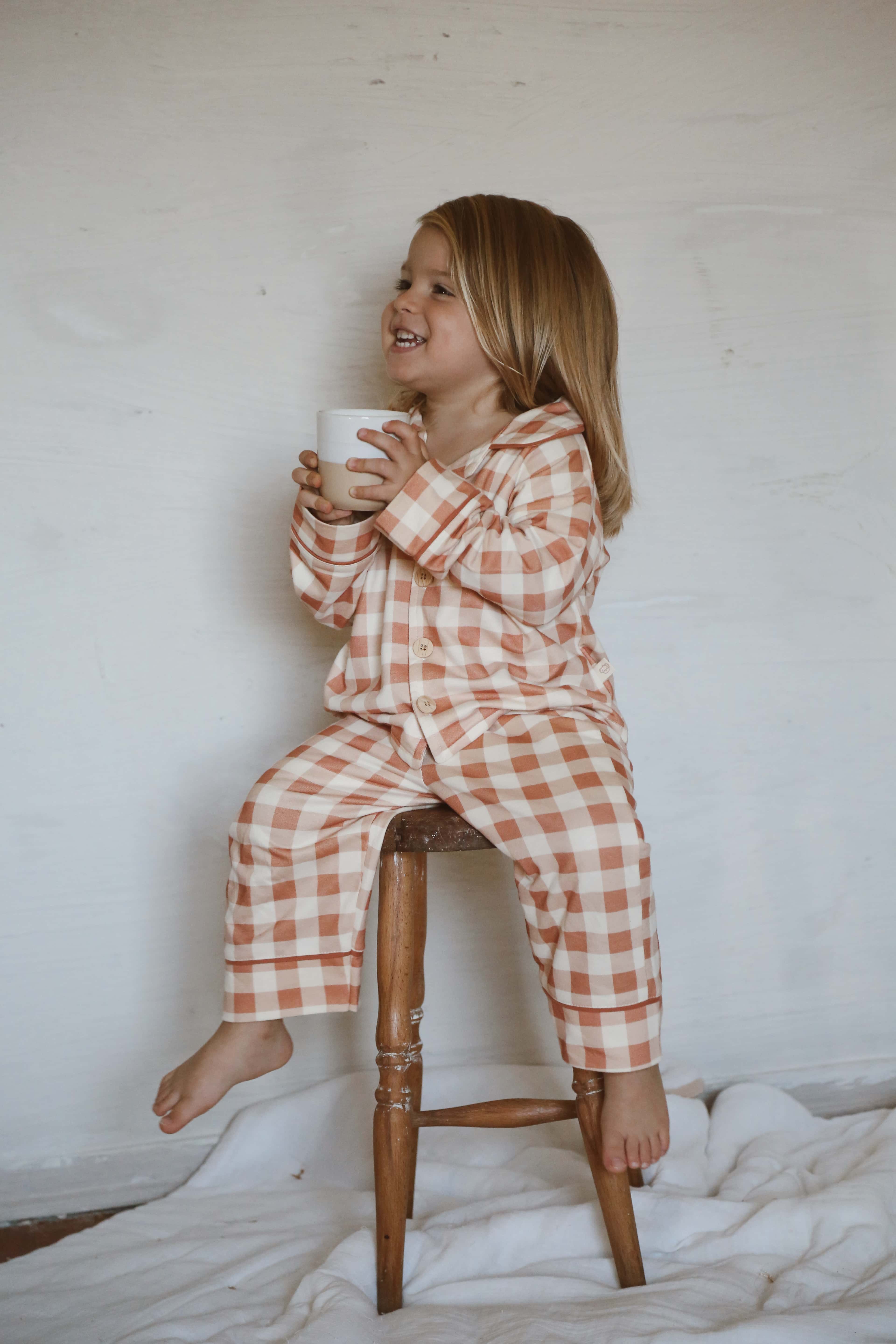 Checkered Pajama Set