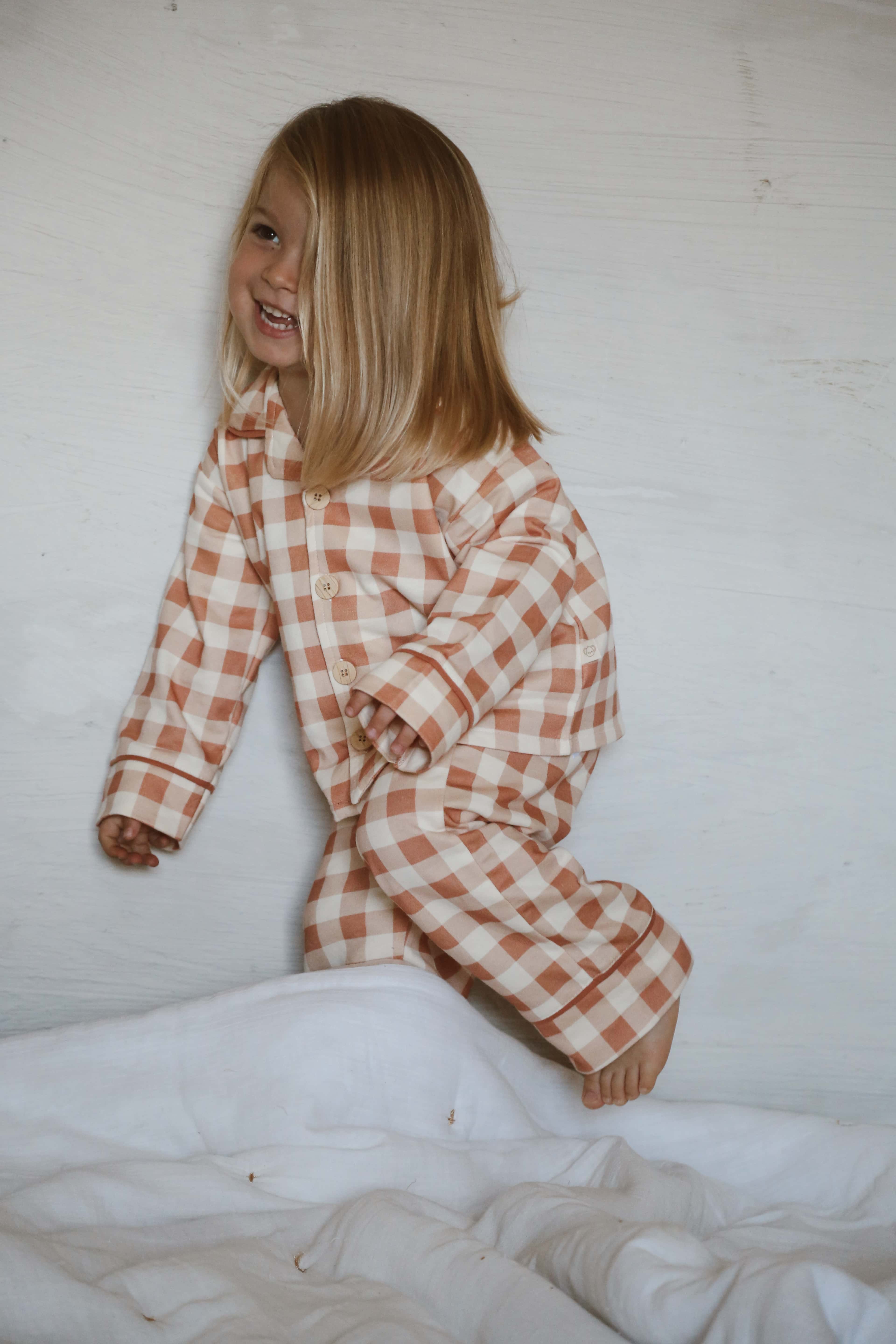 Checkered Pajama Set
