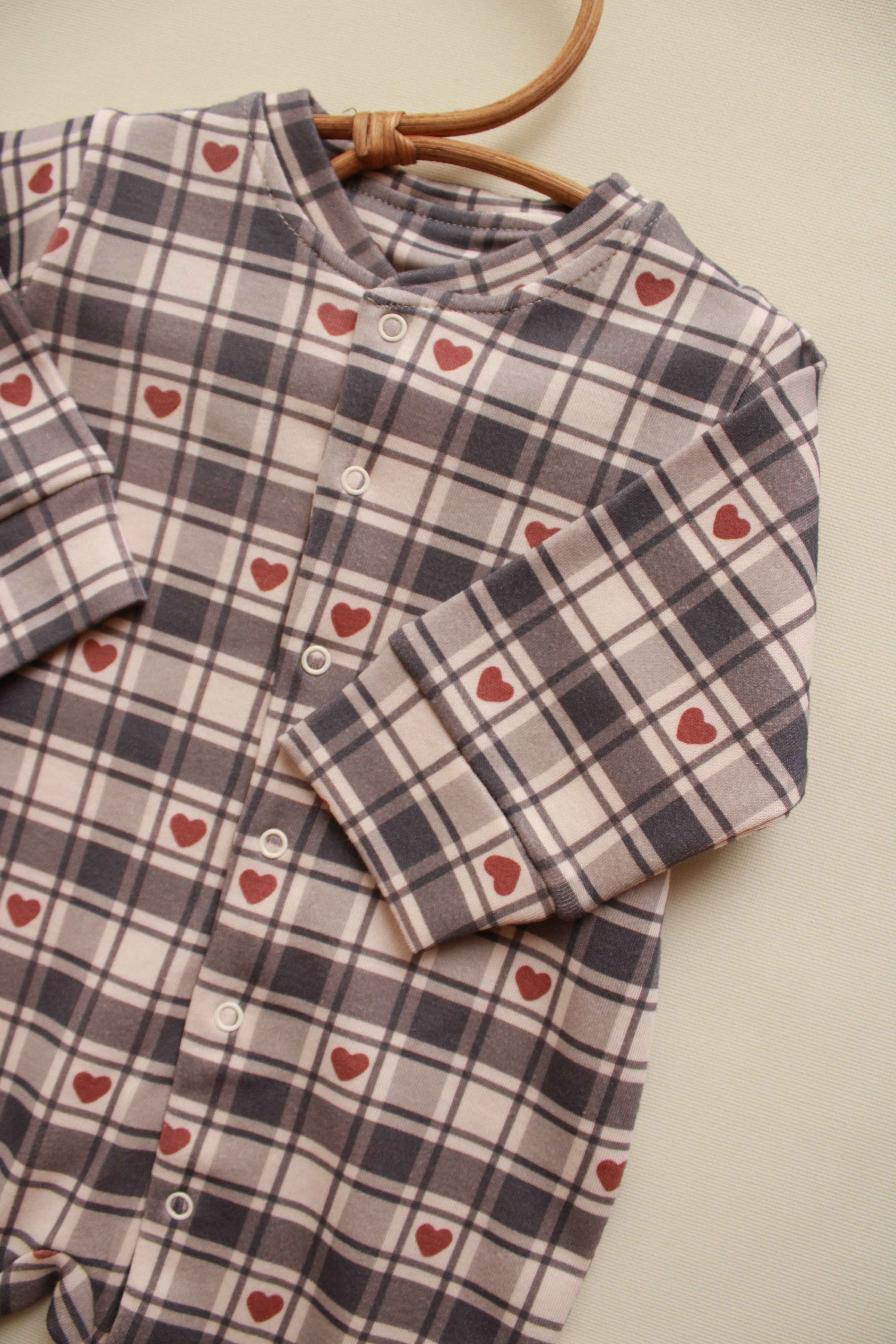 Comfortable soft organic cotton baby onesie for everyday wear