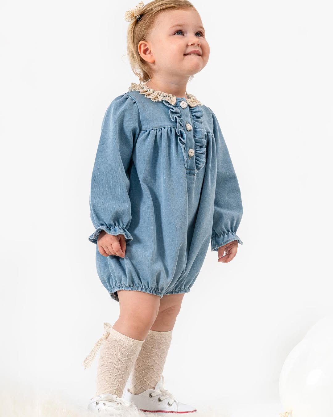 Clara Romper with Socks