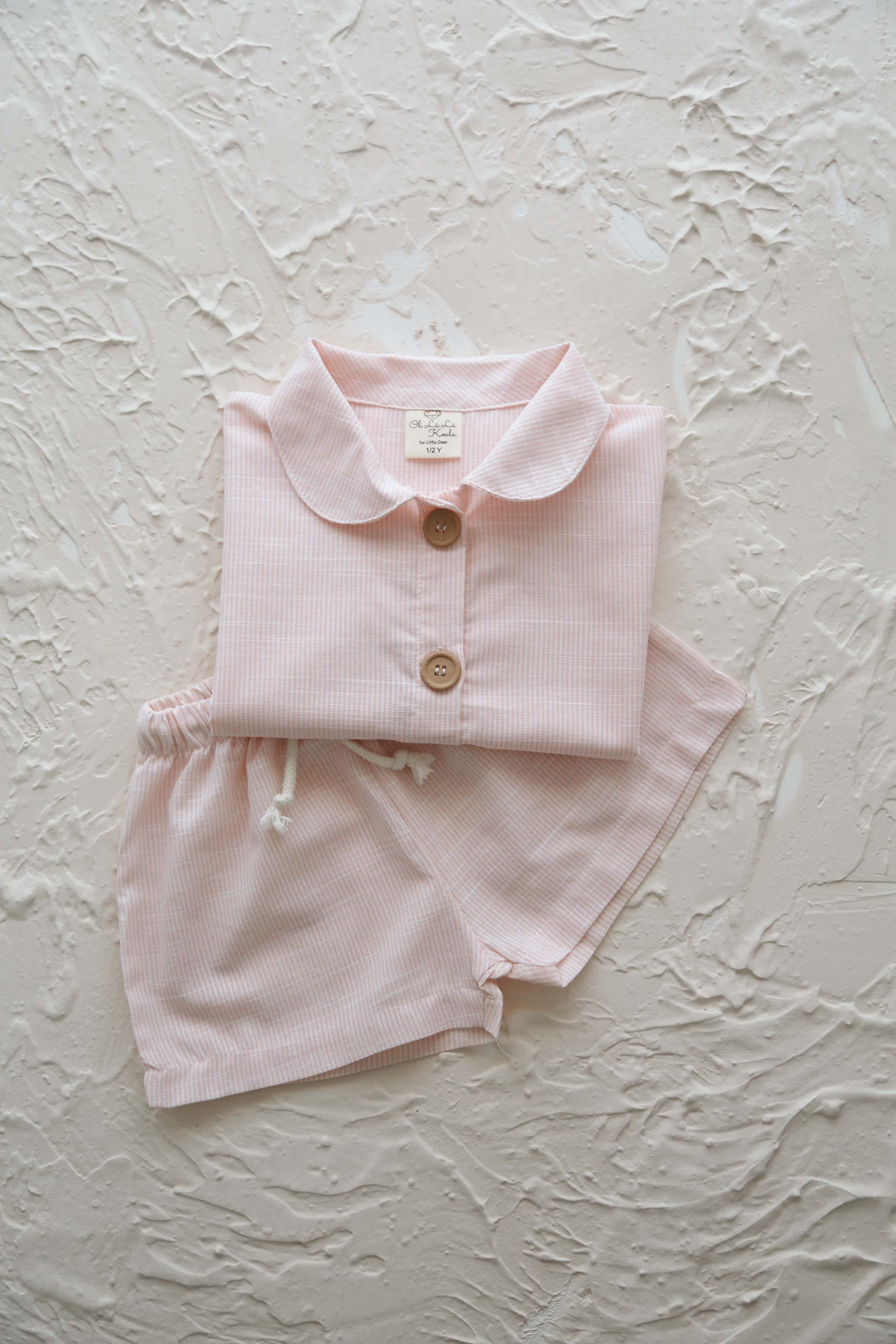 Girl Shirt-Short Set
