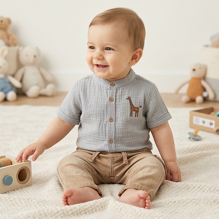 Rowan Safari Baby Boy Set