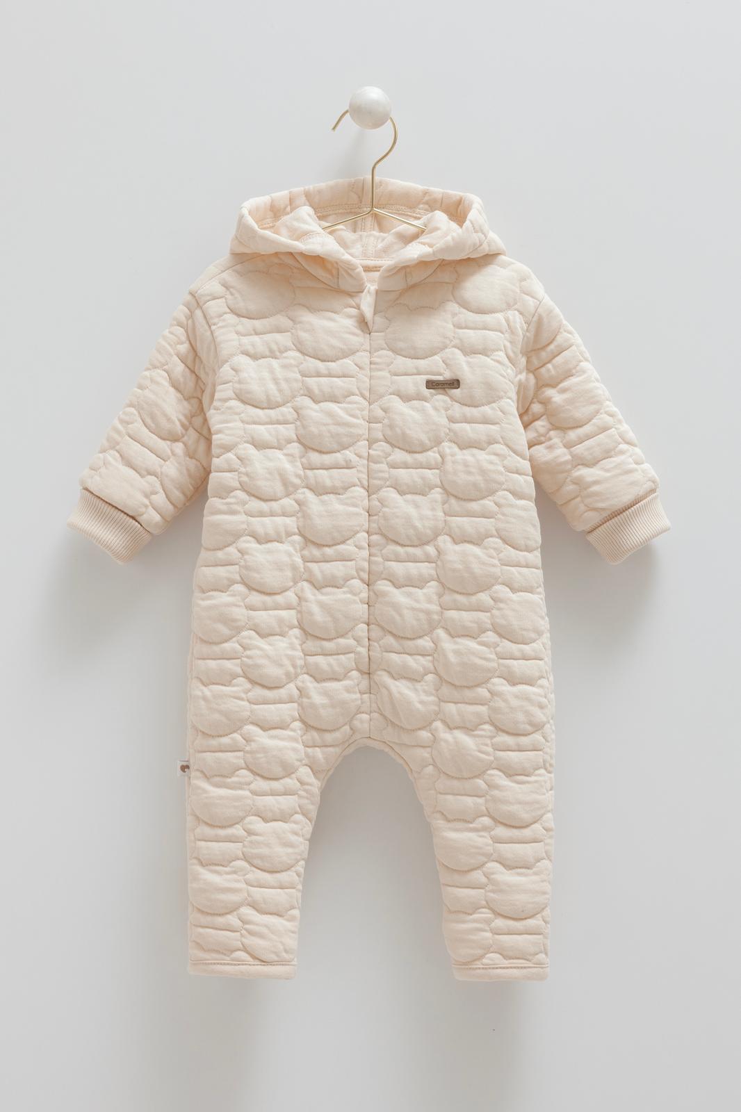 Cloud Cream Quilted Romper