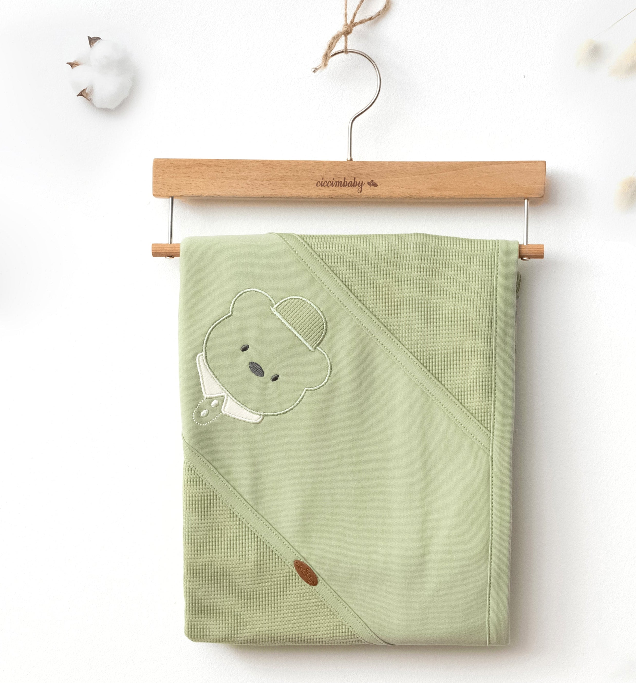 Green Teddy Blanket