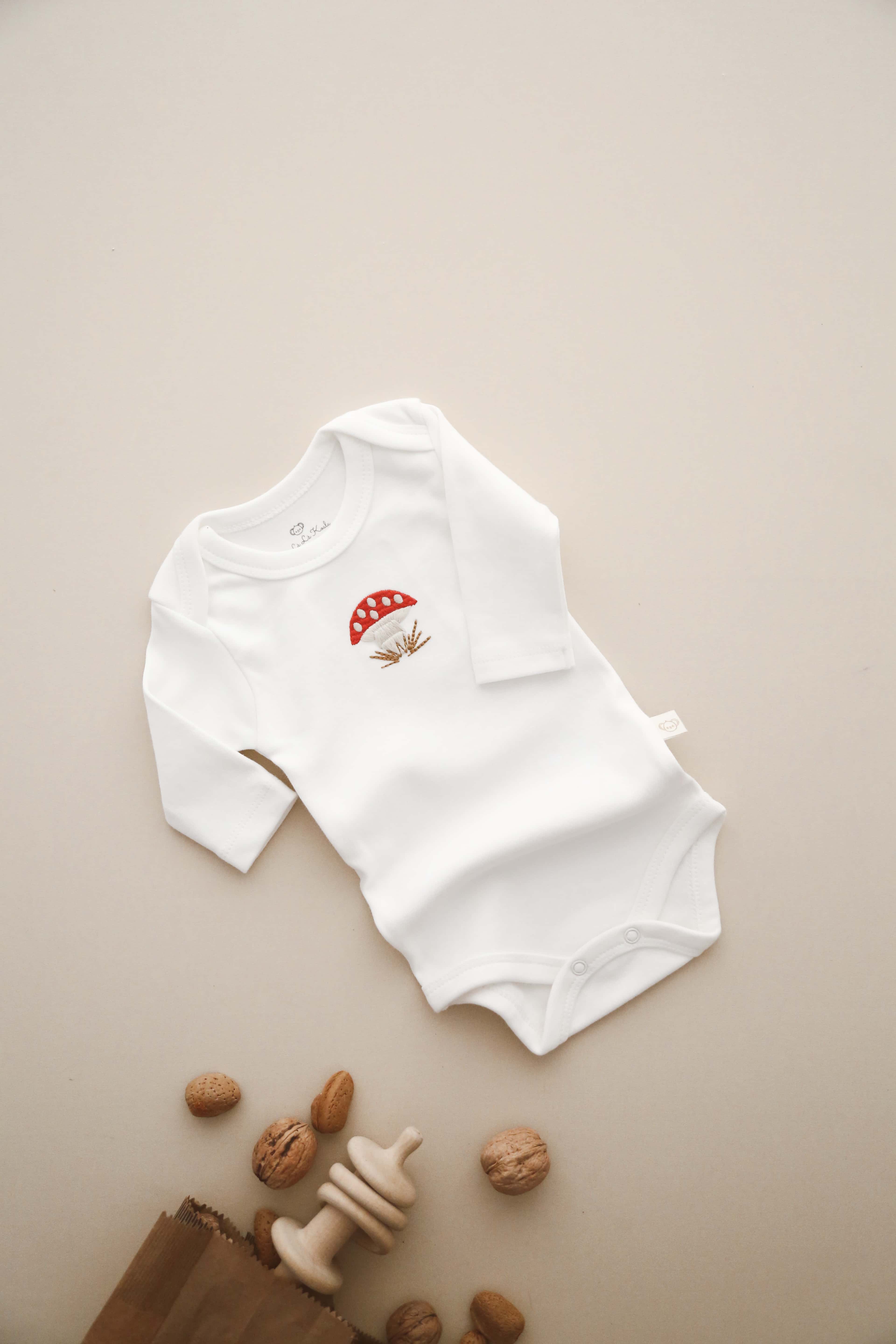 Mushroom Long Sleeve Bodysuit