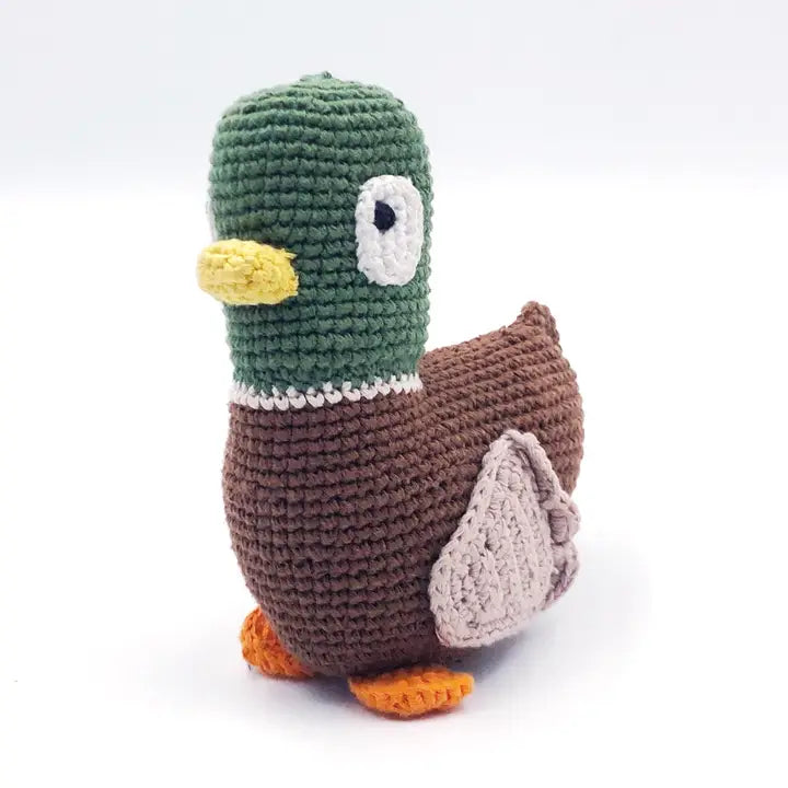 Playful Mallard Baby Plush Toy