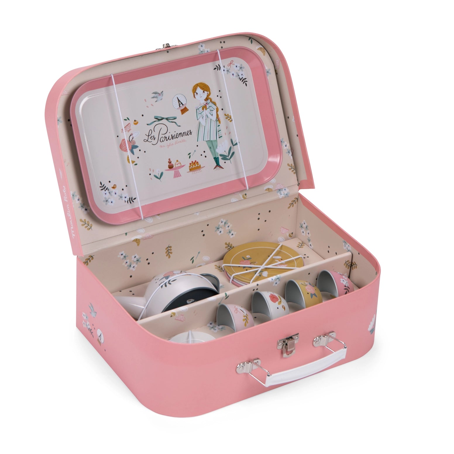 Suitcase - New Tea Party Metal Set