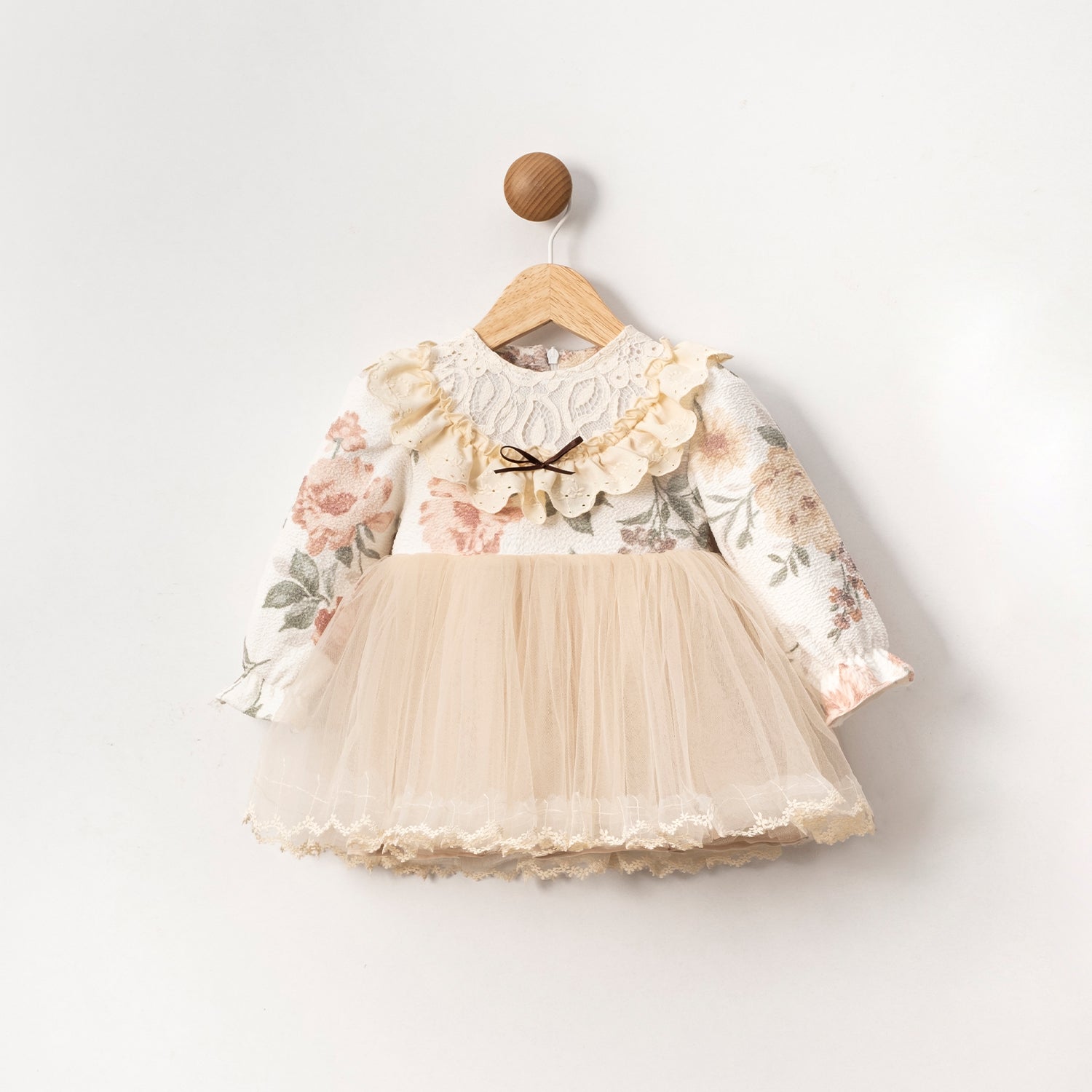 Gianna dress for baby girls, soft cotton outfit perfect for everyday infant and toddler wear.