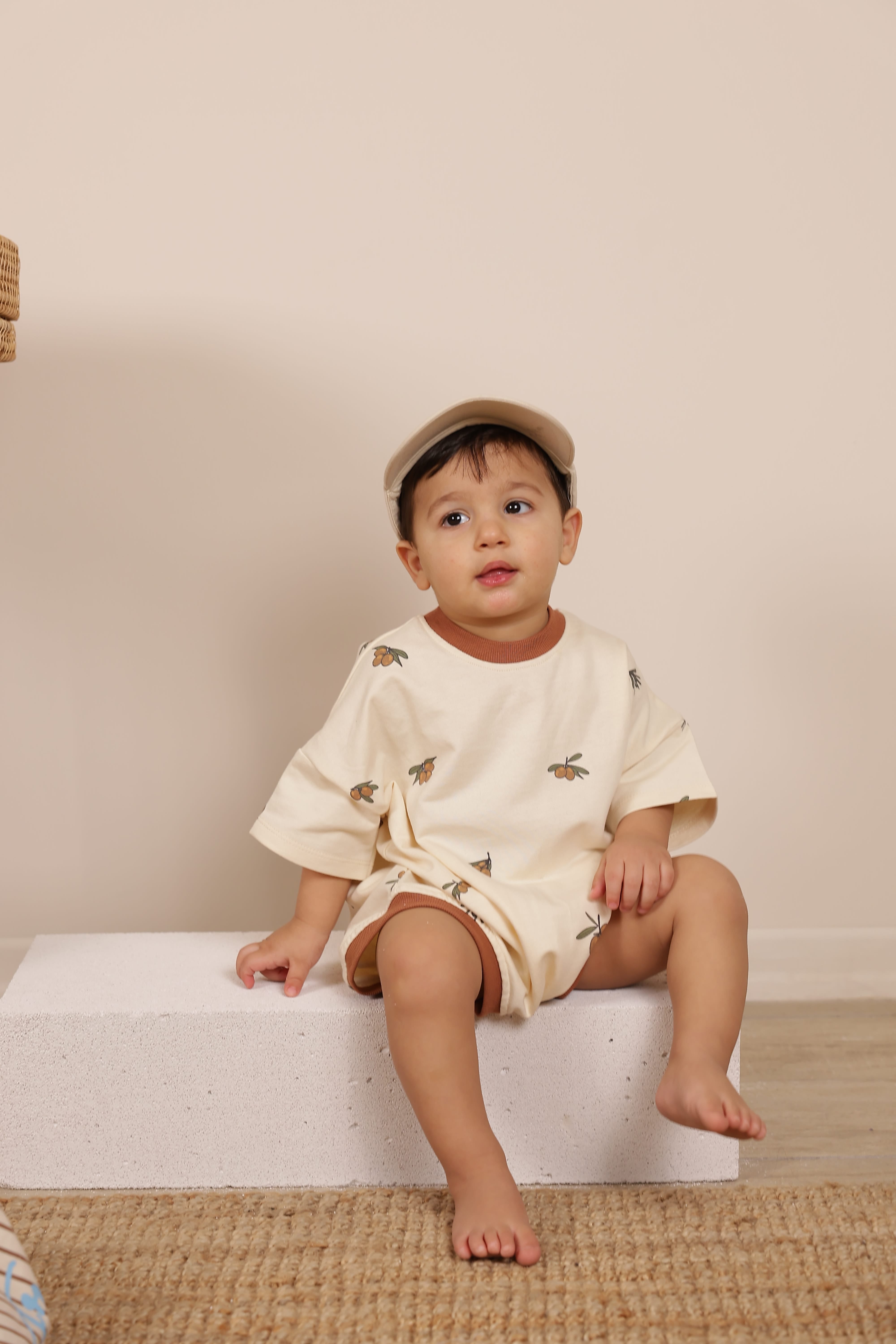 Olive Grove Relaxed Romper